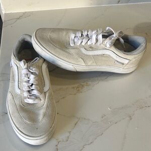 Vans Off-White Men's Sneakers gently worn Size 9.5 with markings